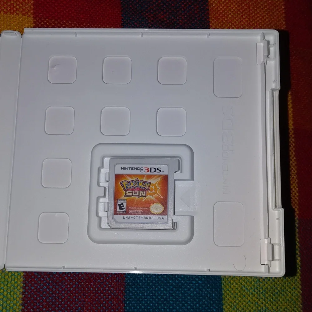 Pokémon Sun (Nintendo 3DS 2016) Tested & Works CIB Complete